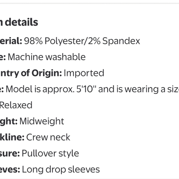 No Boundaries Fashion Icon Sweater Mid weight Deer Pink - Picture 5 of 5